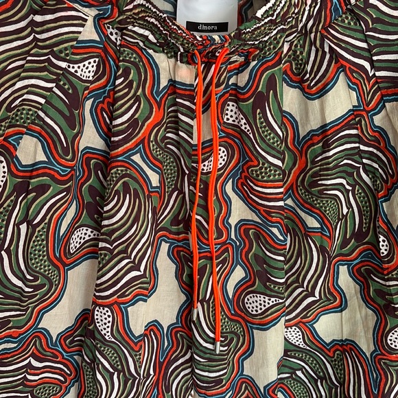 Boho Bell bottoms for Summer-colourful, lightweight, sheer cotton. - Picture 1 of 8